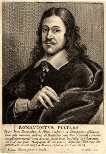 Wenceslas Hollar - Bonaventure Peeters (State 2)
