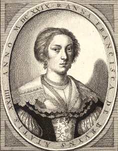 Wenceslas Hollar - Anna Francisca de Bruyns (State 1) cropped