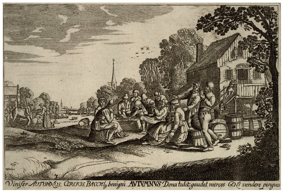 Wenceslas Hollar - Autumn (State 3)