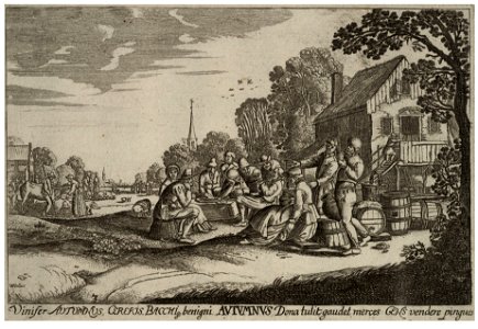 Wenceslas Hollar - Autumn (State 3)