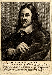 Wenceslas Hollar - Bonaventure Peeters (State 3)