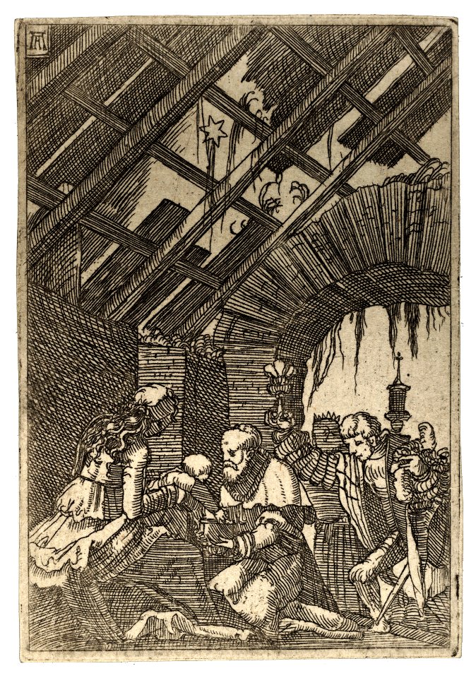 Wenceslas Hollar - Adoration of the kings 2