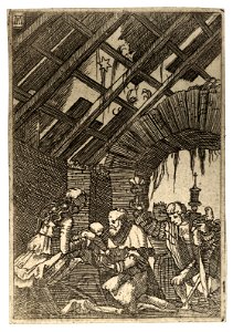 Wenceslas Hollar - Adoration of the kings 2