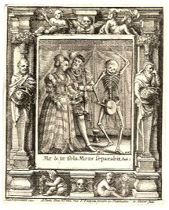 Wenceslas Hollar - Bridal pair (State 2). Free illustration for personal and commercial use.