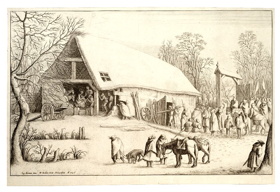 Wenceslas Hollar - Adoration of the kings