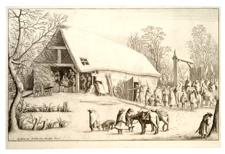 Wenceslas Hollar - Adoration of the kings