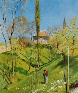 Welti Der Tobelhof in Höngg 1895