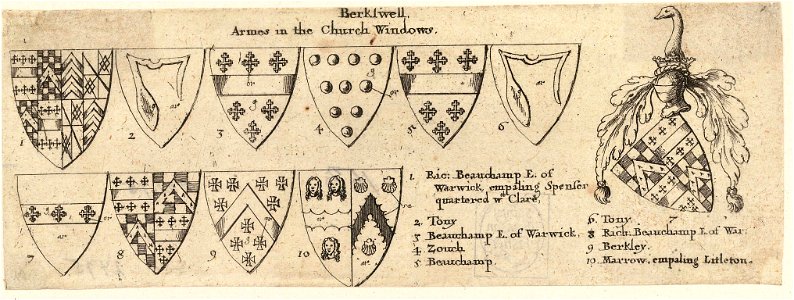 Wenceslas Hollar - Berkswell (Marrow) (State 1)