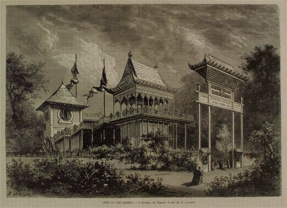 Weltausstellung 1867 chinesischer Pavillon