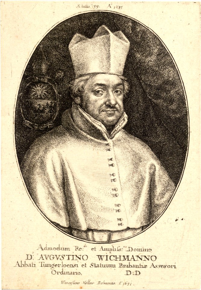 Wenceslas Hollar - Abbot Wichmann