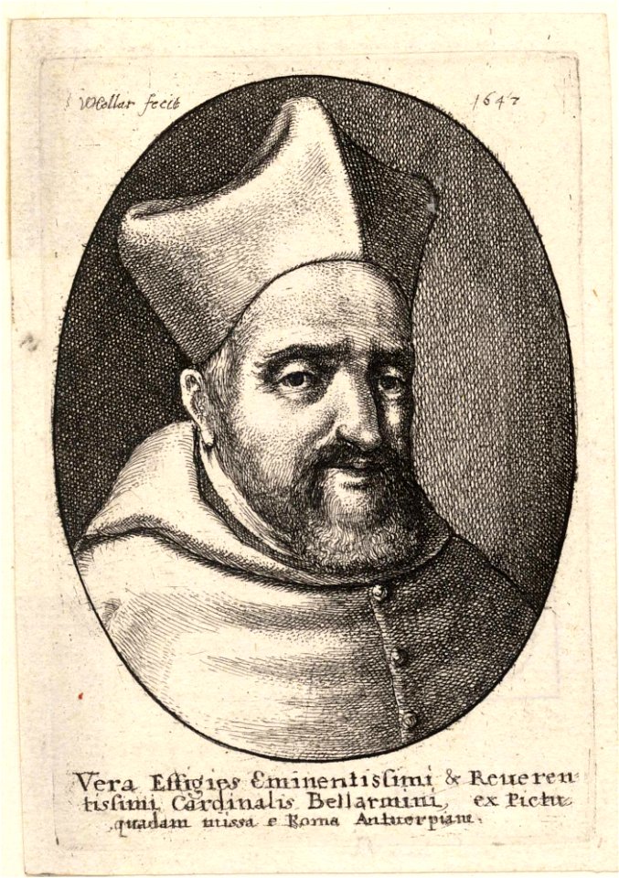 Wenceslas Hollar - Cardinal Bellarmin