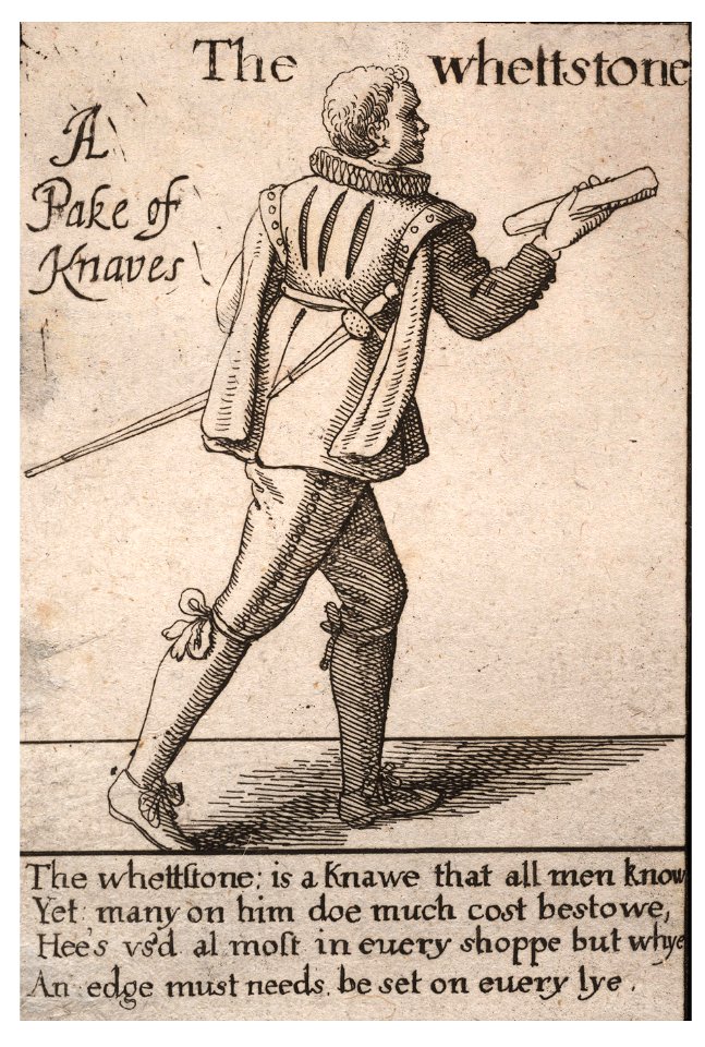 Wenceslas Hollar - A pack of knaves - The whettstone