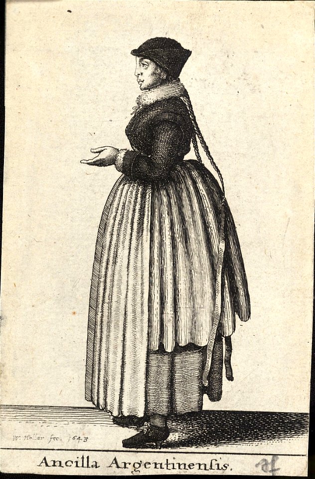 Wenceslas Hollar - Ancilla Argentinensis