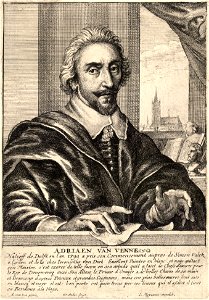 Wenceslas Hollar - Adrienne van Venne (State 1)