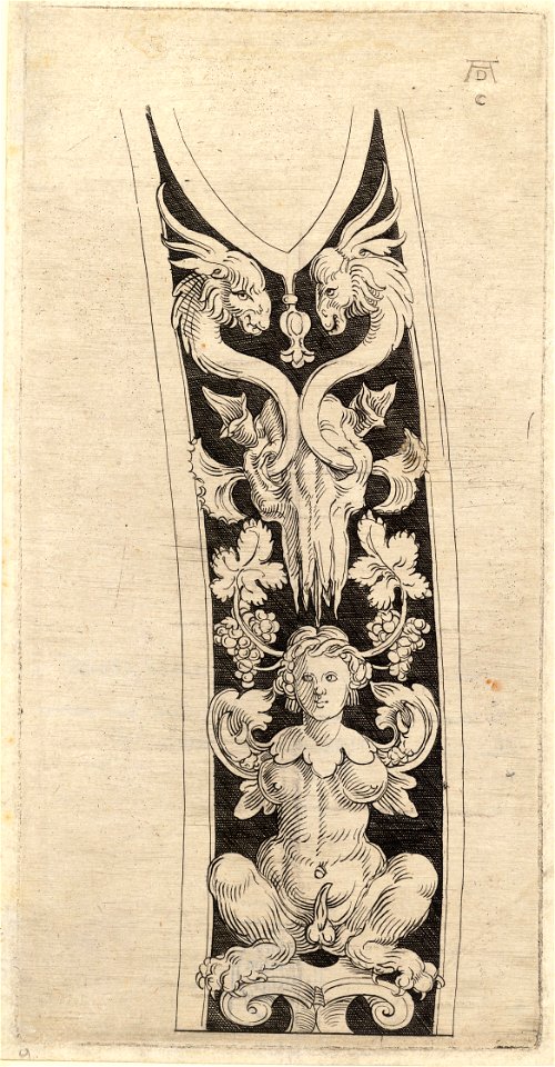Wenceslas Hollar - Design for a scabbard