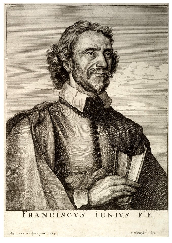 Wenceslas Hollar - François du Jon the younger, called Junius (State 1)