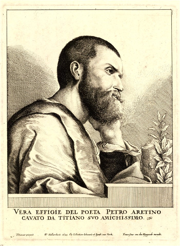 Wenceslas Hollar - Aretino