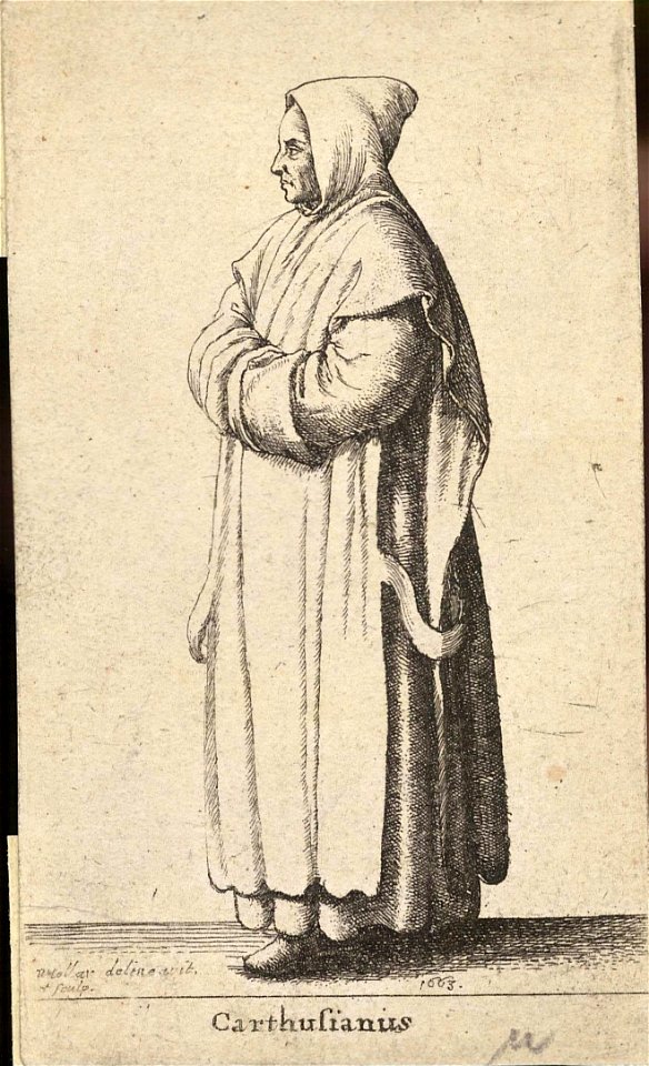 Wenceslas Hollar - Carthusianus (State 1)