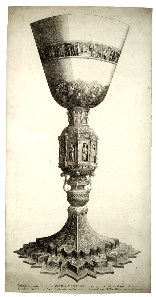 Wenceslas Hollar - A chalice, after Mantegna