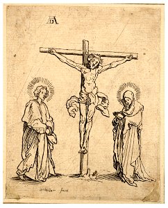 Wenceslas Hollar - Crucifixion, after Dürer