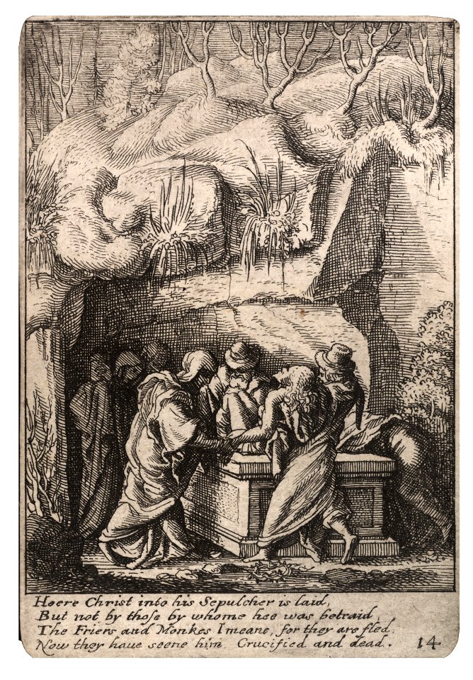 Wenceslas Hollar - Entombment