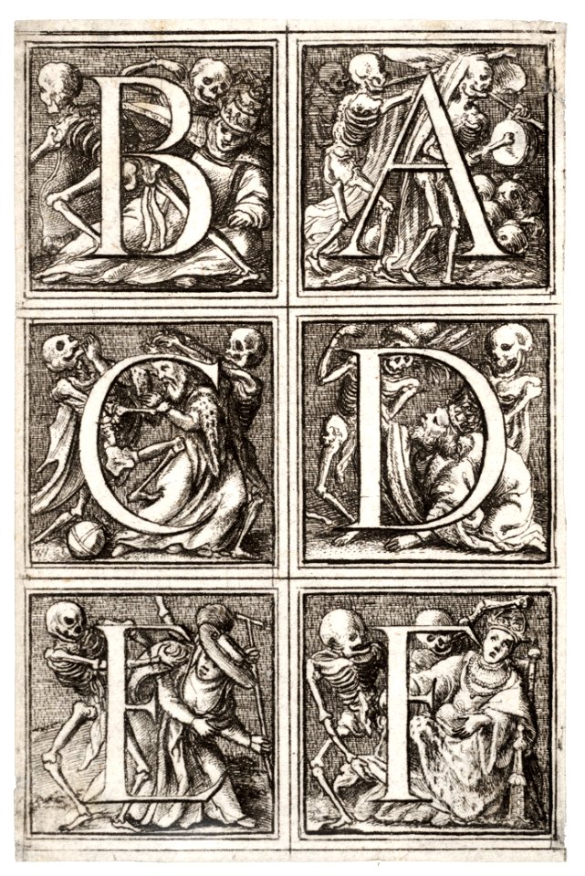 Wenceslas Hollar - Dance of Death capitals