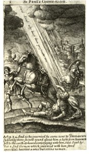Wenceslas Hollar - Conversion of Saul