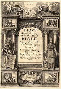Wenceslas Hollar - Diodati. Pious annotations (State 1)