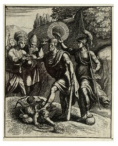 Wenceslas Hollar - Despising wealth (State 2)