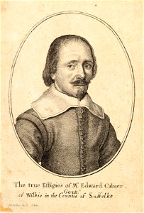 Wenceslas Hollar - Edward Calver (State 1)