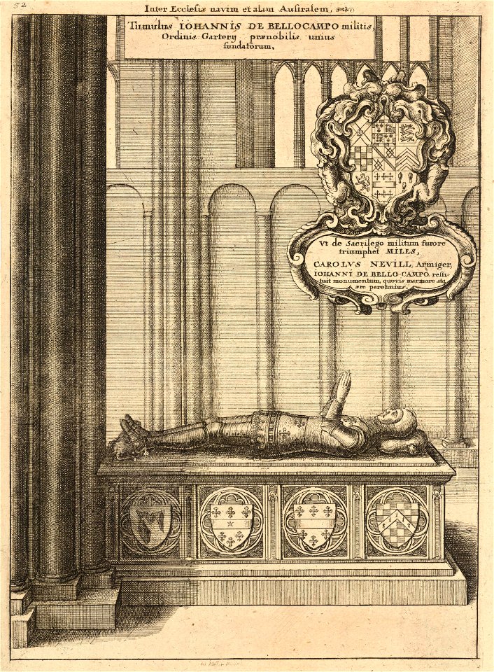 Wenceslas Hollar - Beauchamp (monument)