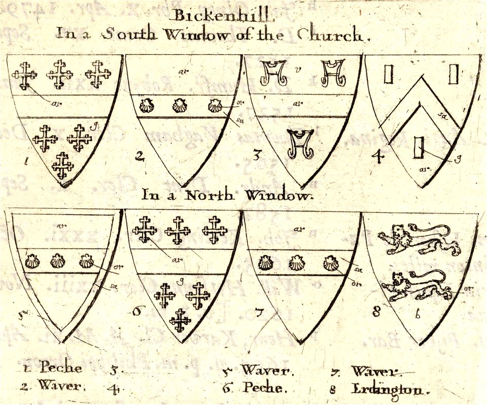 Wenceslas Hollar - Bickenhill (Peche and Waver)
