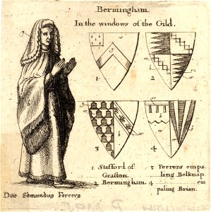 Wenceslas Hollar - Birmingham (stained glass)