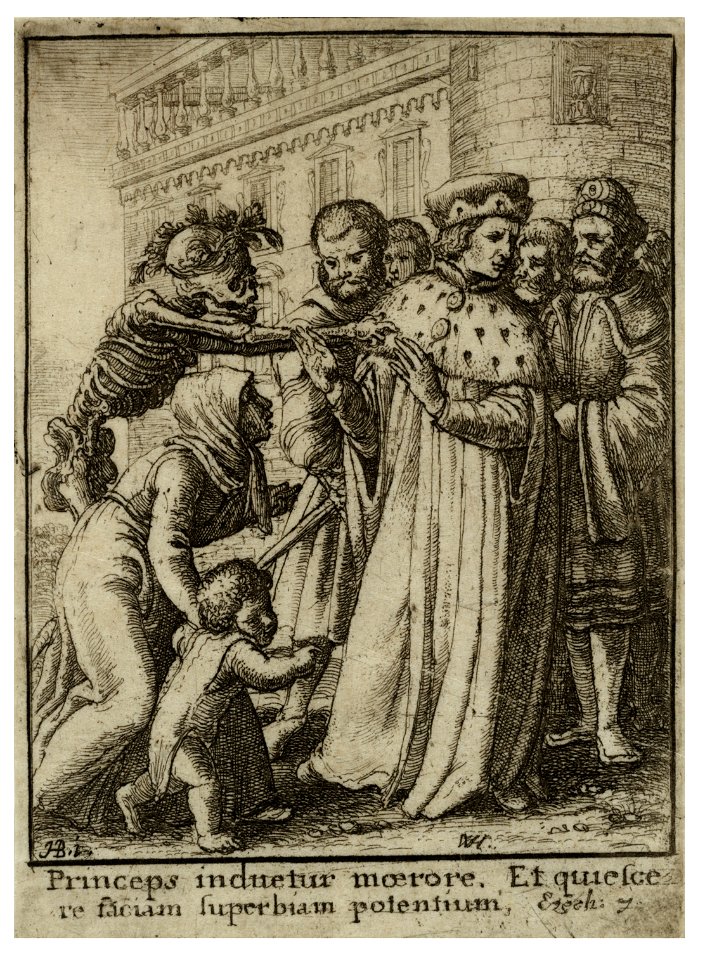 Wenceslas Hollar - Duke (State 2). Free illustration for personal and commercial use.