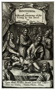 Wenceslas Hollar - 'Zootomia' title page
