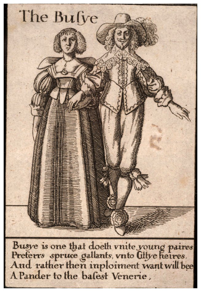 Wenceslas Hollar - A pack of knaves - The Buseye