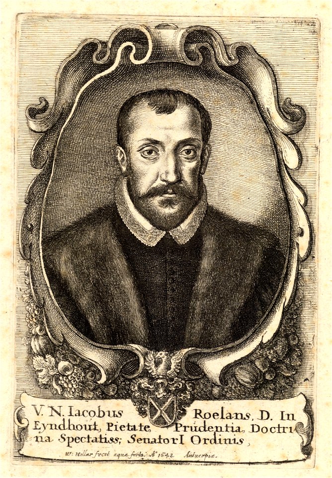 Wenceslas Hollar - Jacob Roelants (State 3)