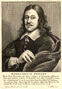 Wenceslas Hollar - Bonaventure Peeters (State 1)