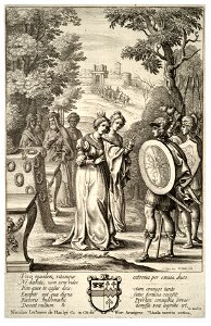 Wenceslas Hollar - Aeneas meets Andromache (State 2) 2