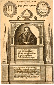Wenceslas Hollar - Alexander Nowell (monument) (State 3)