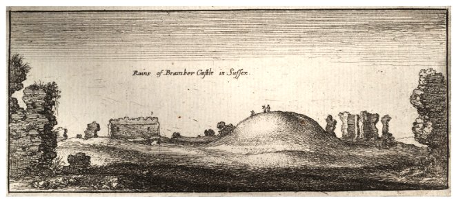 Wenceslas Hollar - Bramber Castle 3