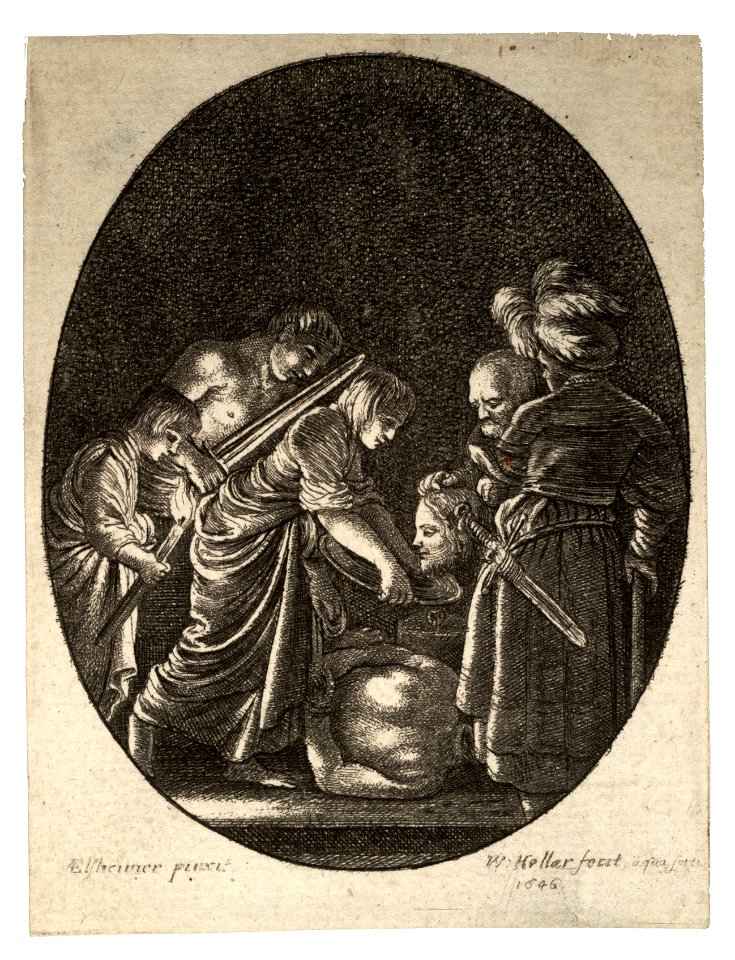 Wenceslas Hollar - Beheading of John the Baptist