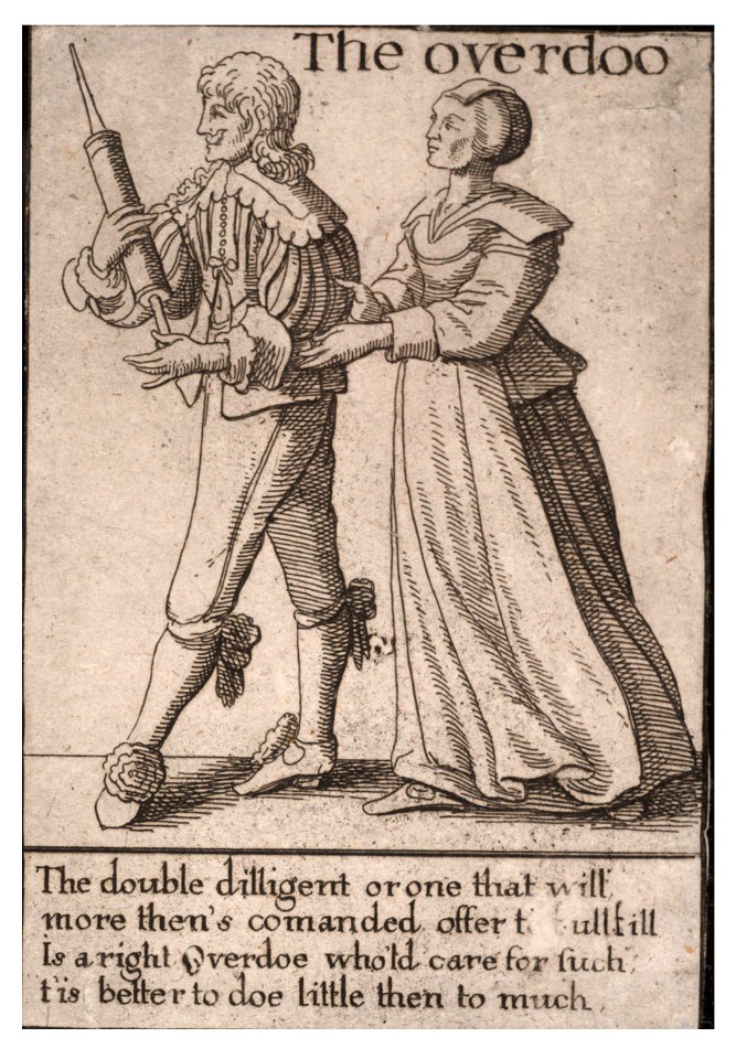 Wenceslas Hollar - A pack of knaves - The overdoo