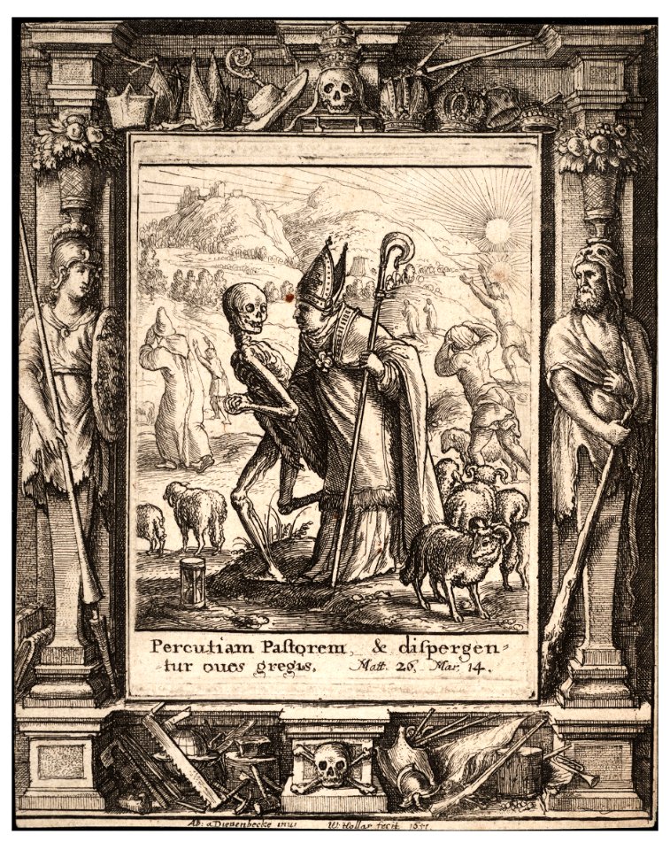 Wenceslas Hollar - Bishop (State 1)