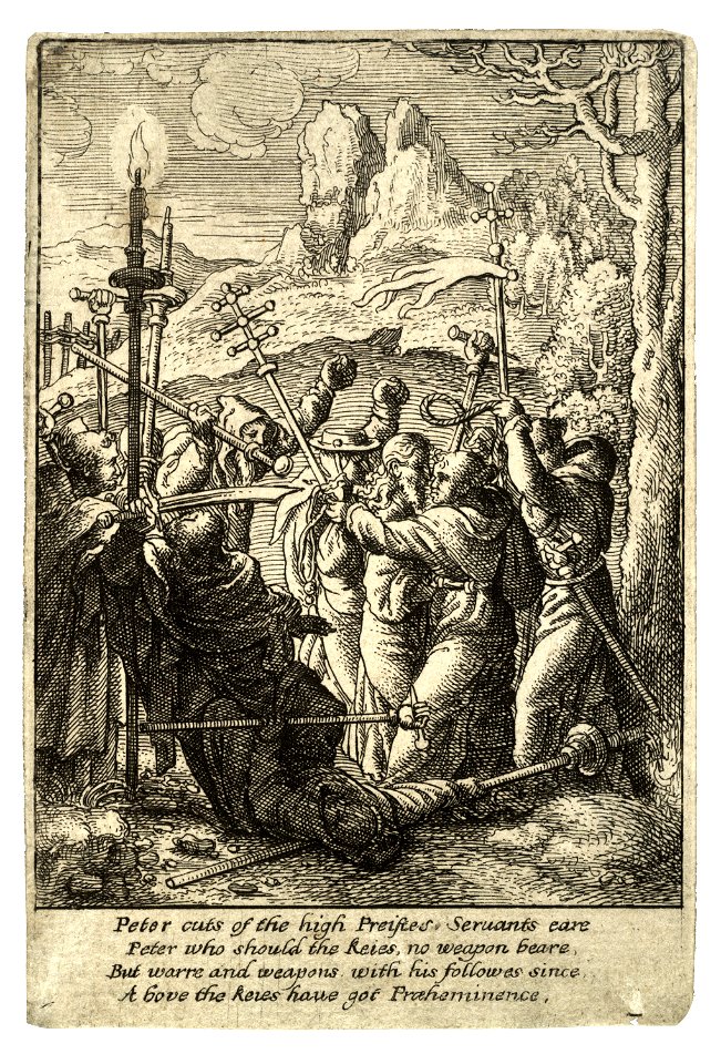 Wenceslas Hollar - Jesus taken