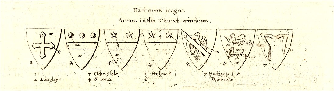 Wenceslas Hollar - Harborough Magna (Langley)