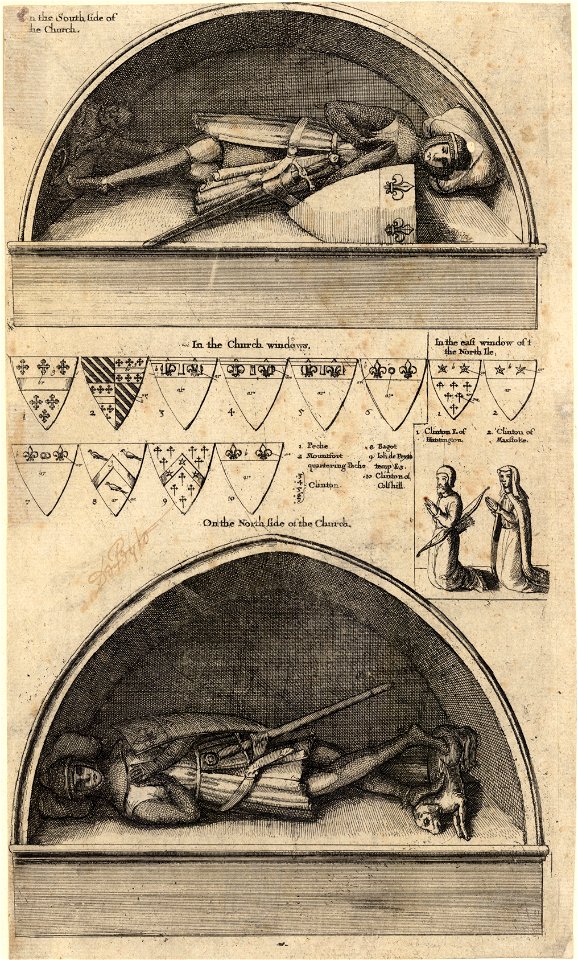 Wenceslas Hollar - Clinton family (monument)