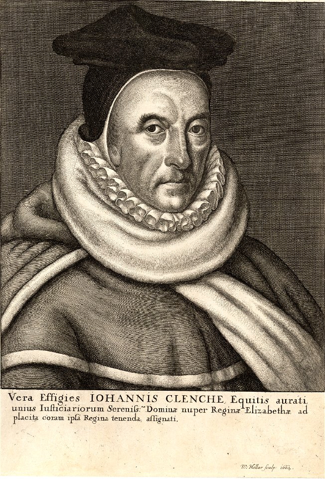 Wenceslas Hollar - John Clenche (State 1)