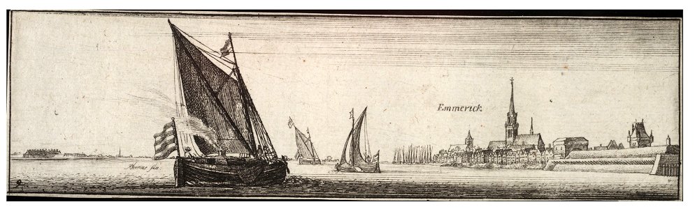 Wenceslas Hollar - Emmerich (State 2)