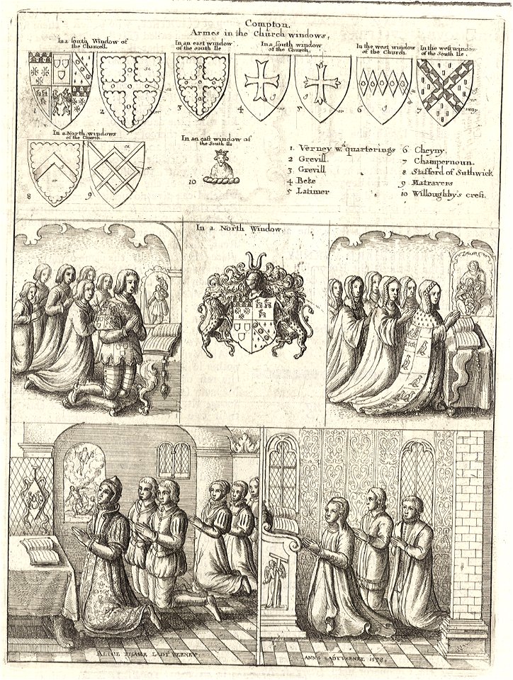 Wenceslas Hollar - Compton (stained glass)